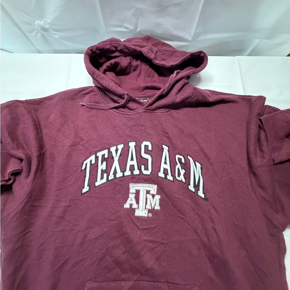 Texas A&M Maroon Hoodie - Picture 3 of 10